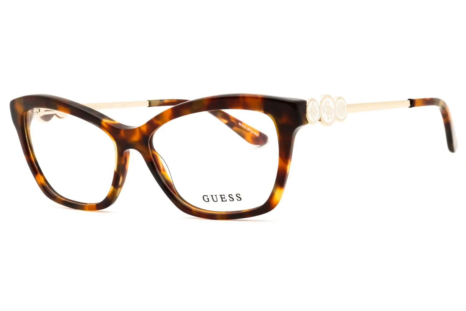 Guess GU50231 053 Eyeglasses Blonde Havana 55mm Women