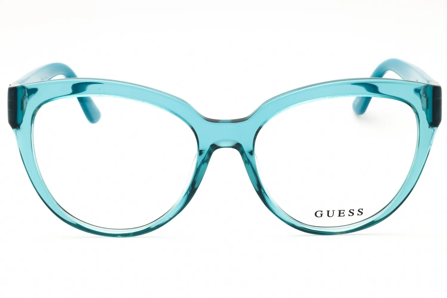 Guess GU50232 087 Eyeglasses Shiny Turquoise 54mm Women 2