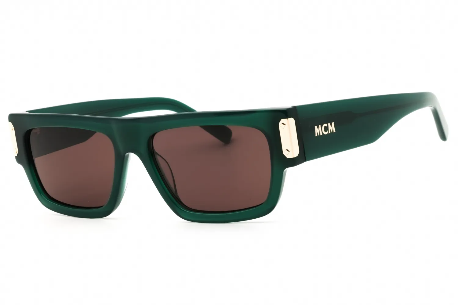 MCM MW0019 96E Sunglasses Shiny Dark Green 54mm Unisex
