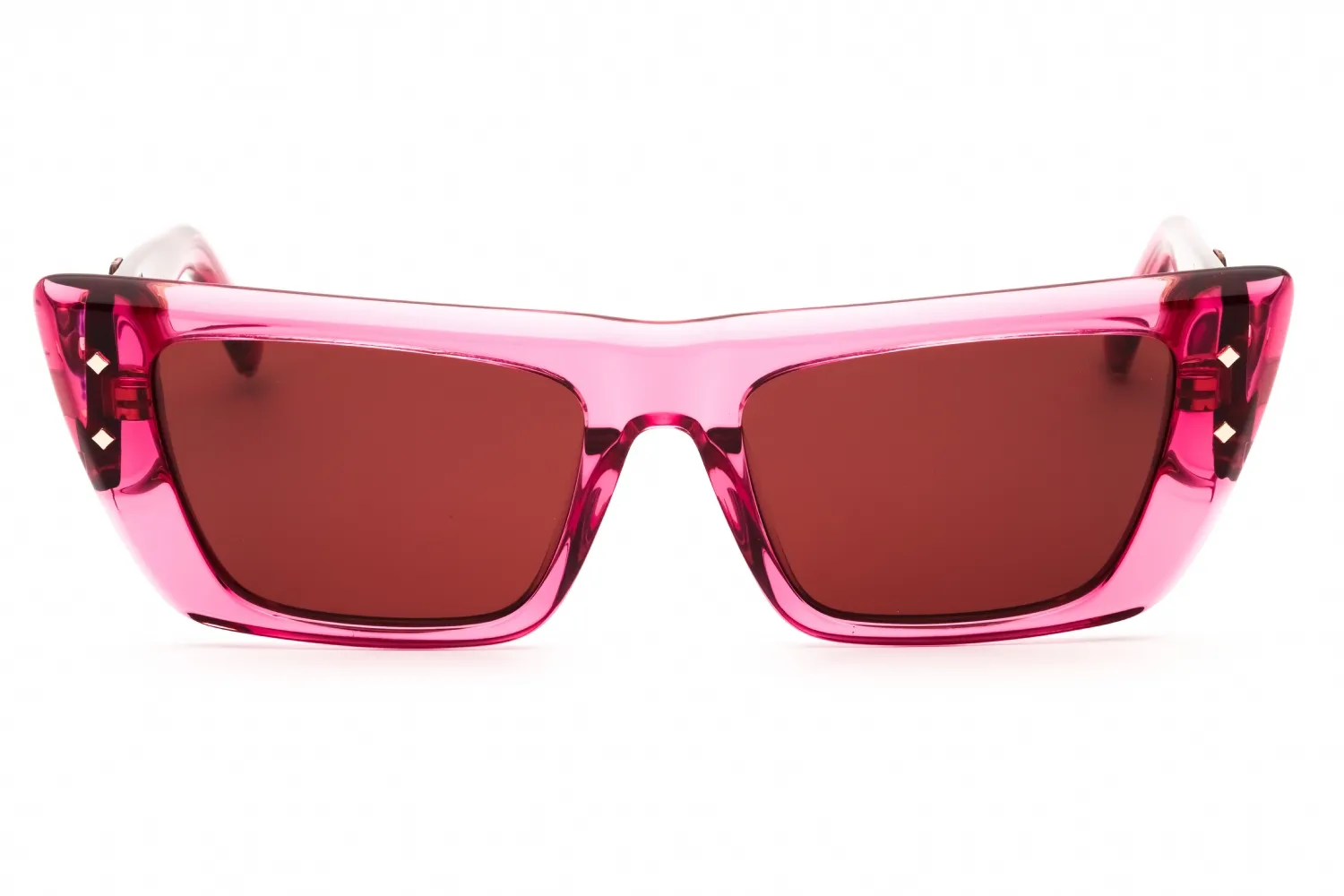 MCM MW0021 75S Sunglasses Shiny Fuxia 52mm Women 2