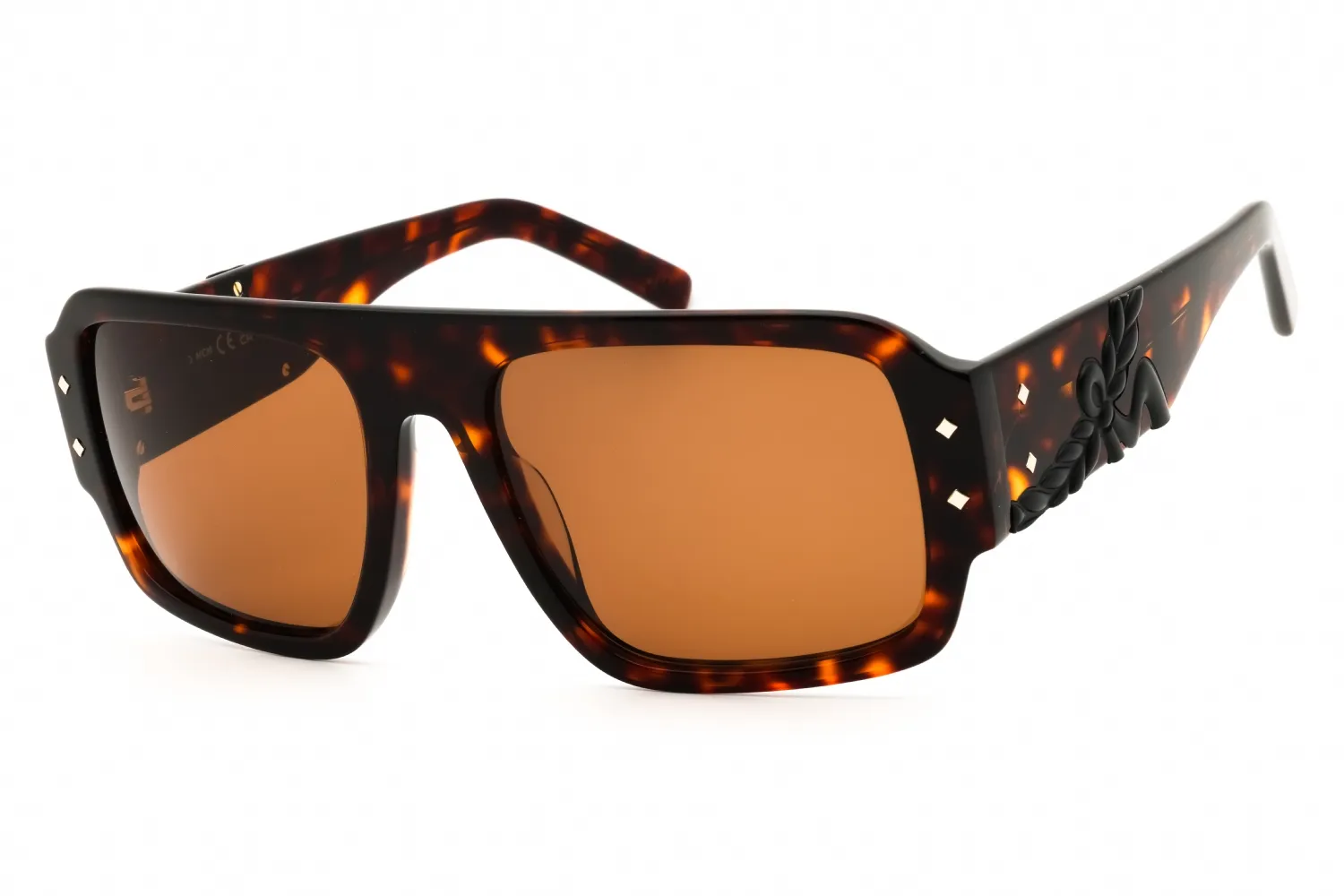 MCM MW0022 52E Sunglasses Dark Havana 55mm Women
