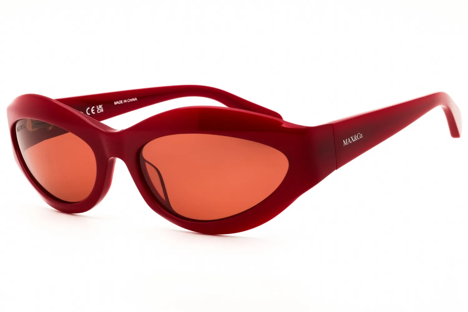 Max & Co MO0136 66E Sunglasses Shiny Red 59mm Women