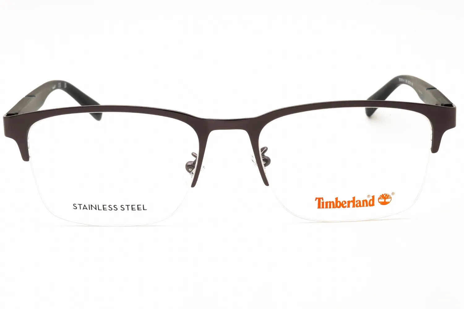 Timberland TB1841-H 006 Eyeglasses Shiny Dark Nickeltin 56mm Men 2