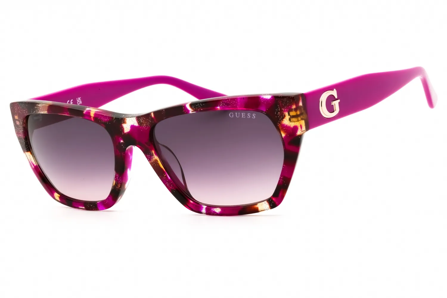 Guess GU00203-H 78F Sunglasses Shiny Lilac 56mm Women