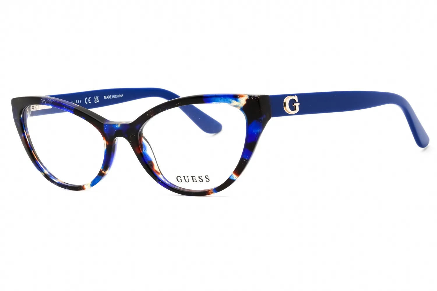 Guess GU50236 092 Eyeglasses Blue 54mm Women