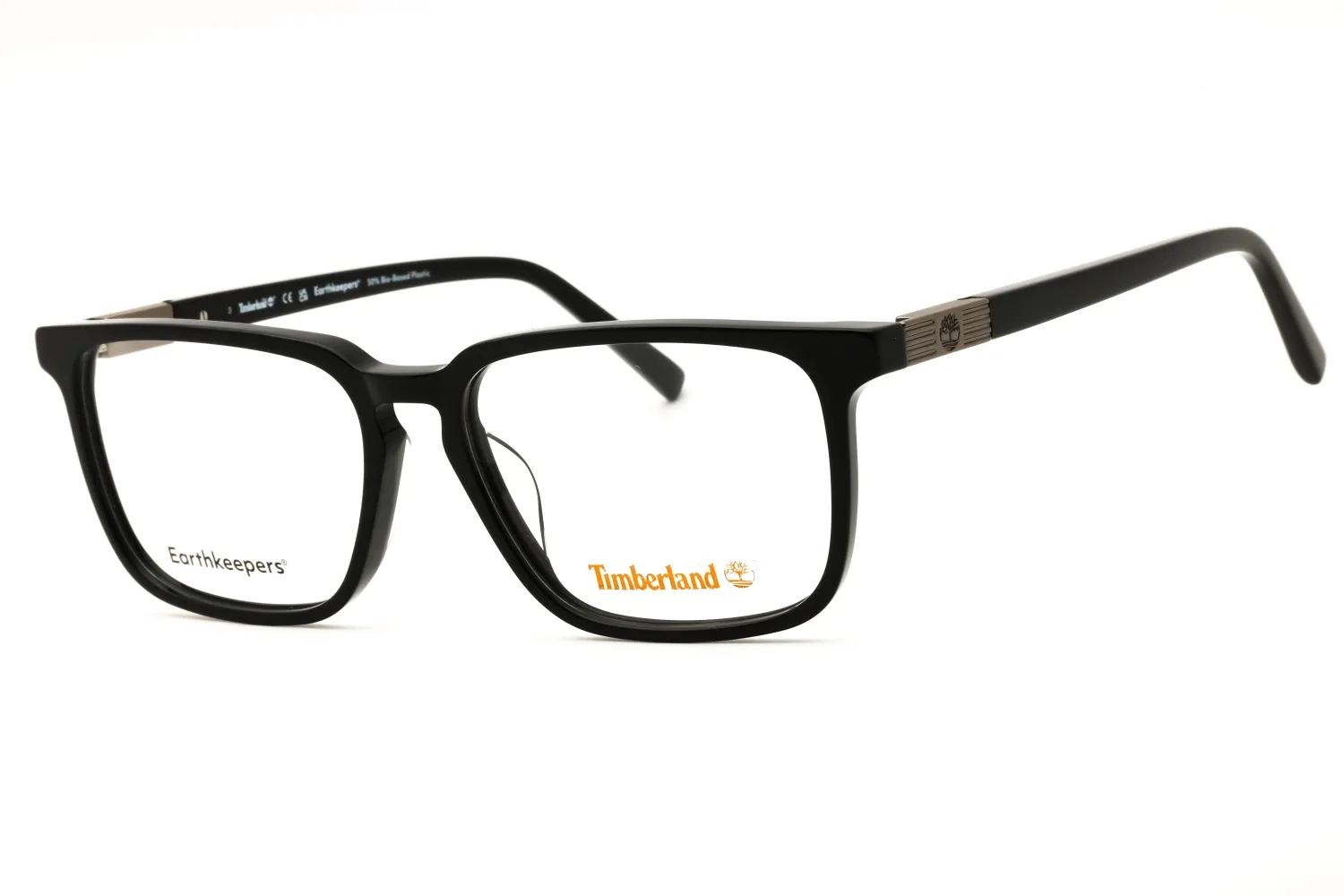 Timberland TB50072-H 001 Eyeglasses Shiny Black 56mm Men