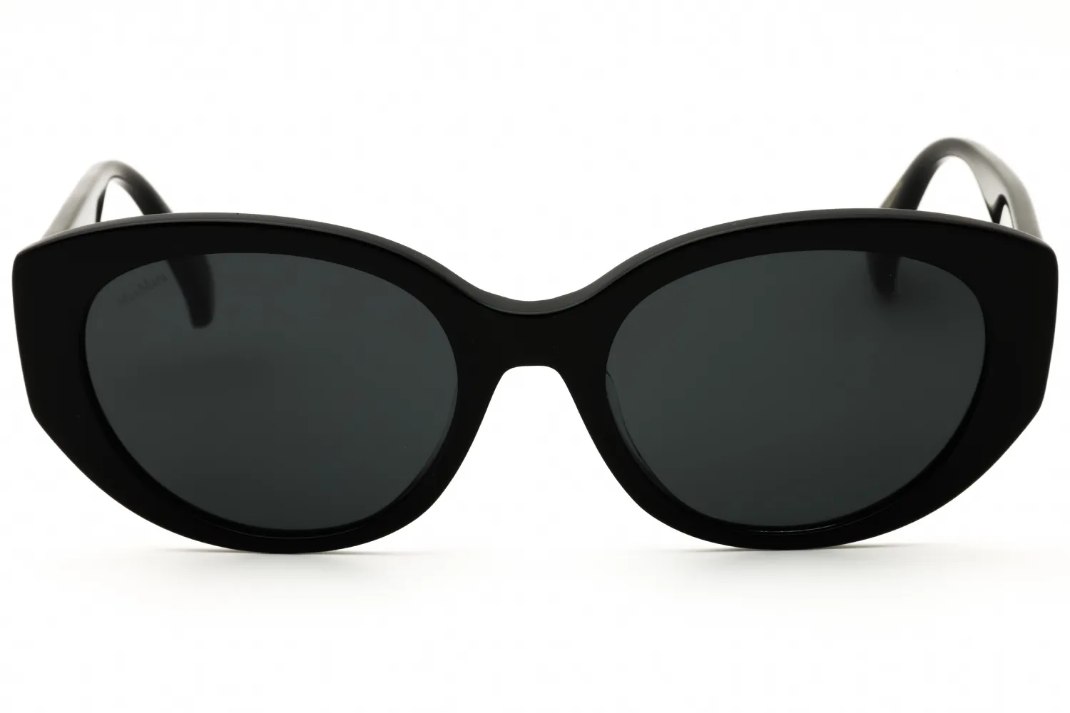 Max Mara MM0154-K 01A Sunglasses Shiny Black 54mm Women 2