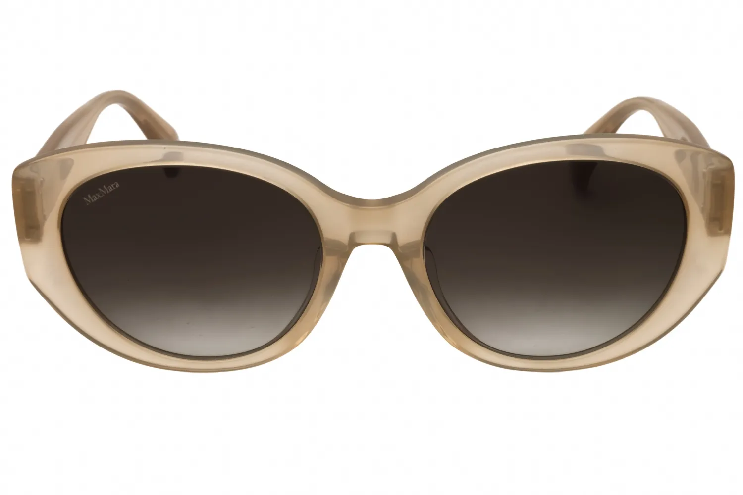 Max Mara MM0154-K 45F Sunglasses Shiny Light Brown 54mm Women 2