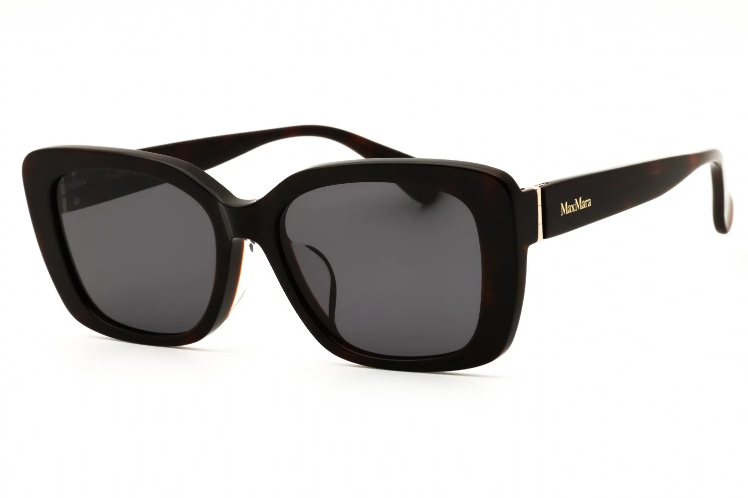 Max Mara MM0158-K 52A Sunglasses Dark Havana 55mm Women