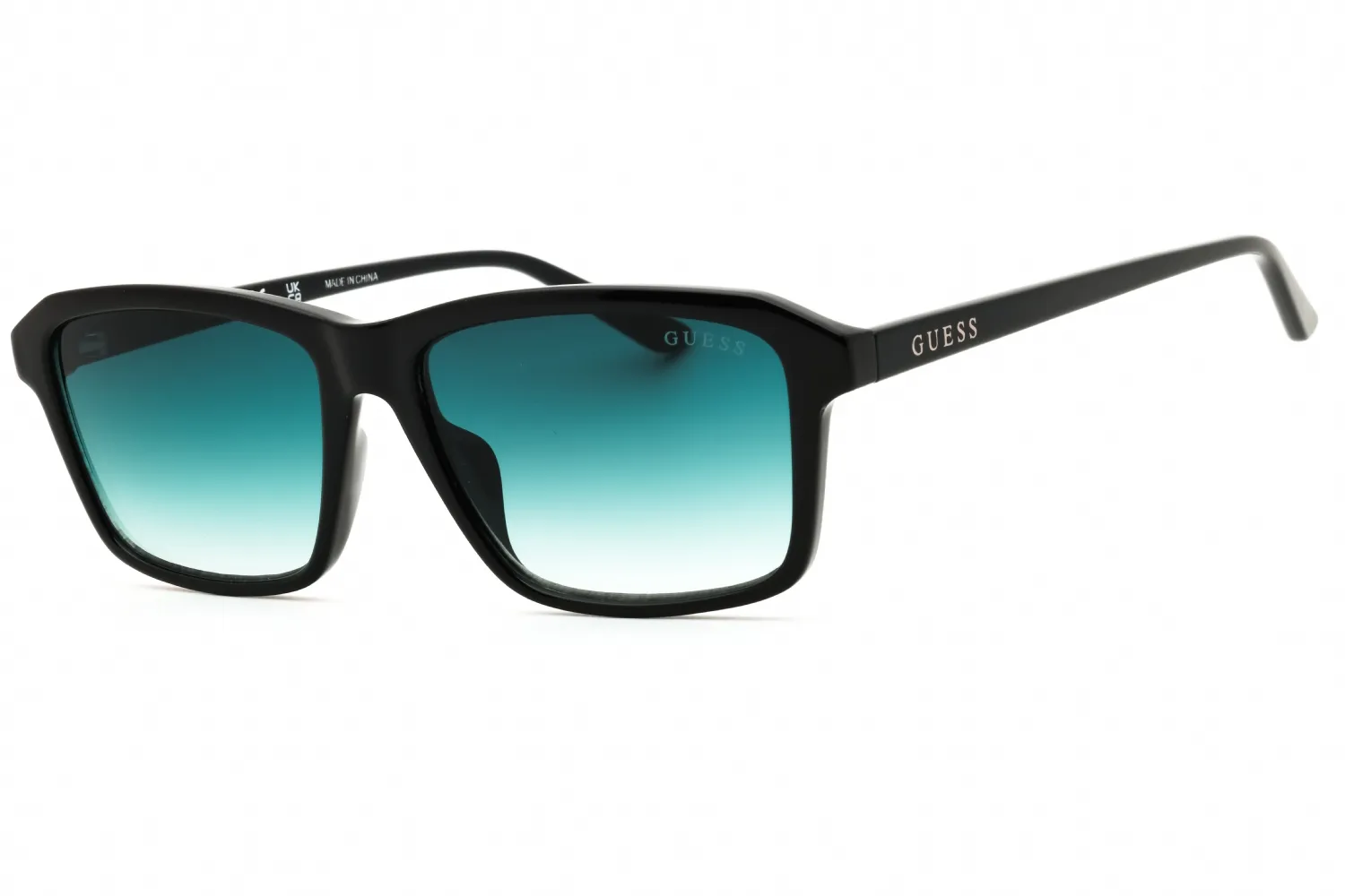 Guess GU00236 01W Sunglasses Shiny Black 51mm Men