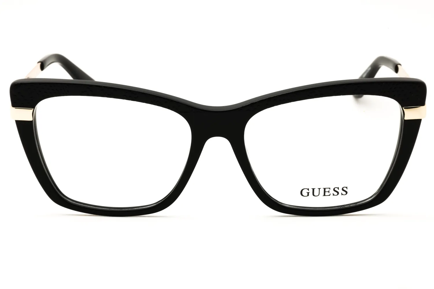 Guess GU50246 001 Eyeglasses Shiny Black 54mm Women 2