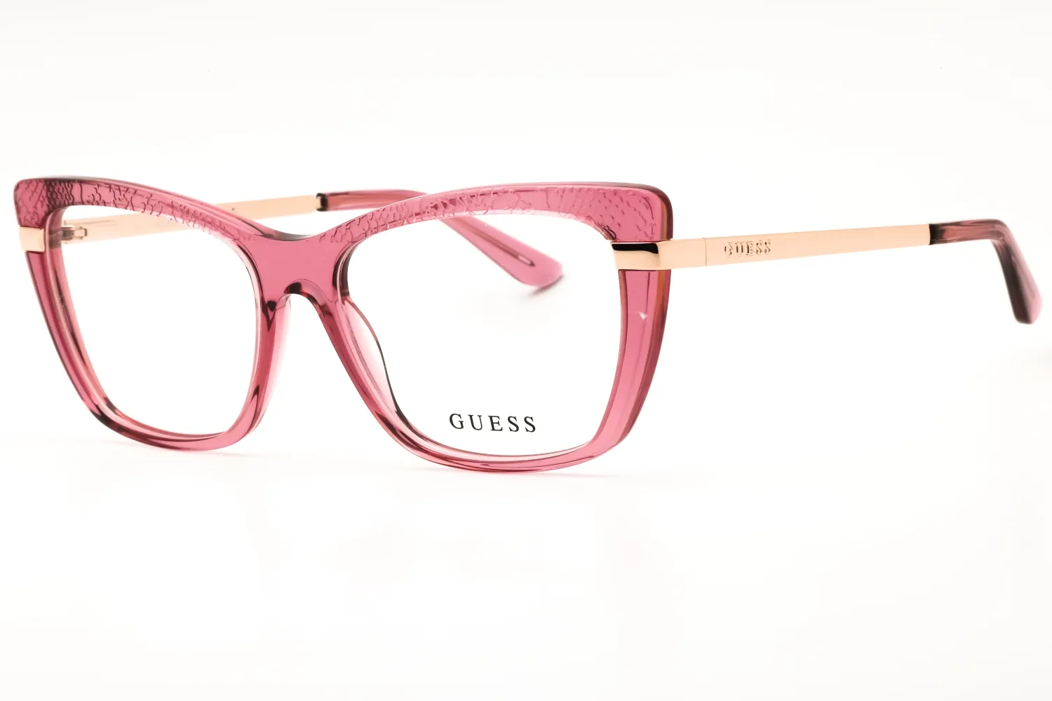 Guess GU50246 081 Eyeglasses Shiny Violet 54mm Women