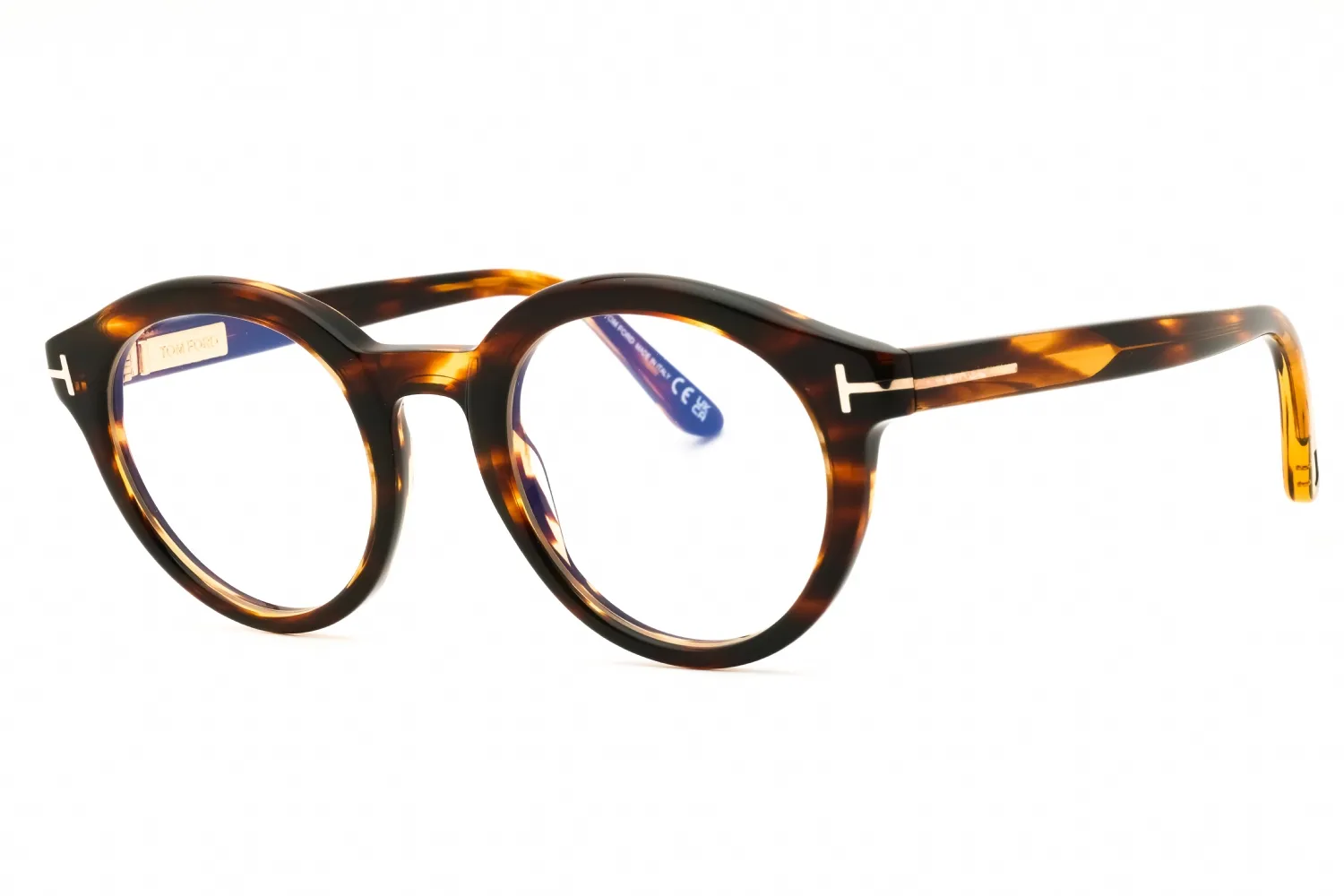 Tom Ford FT6061-B 055 Eyeglasses Coloured Havana 50mm Unisex