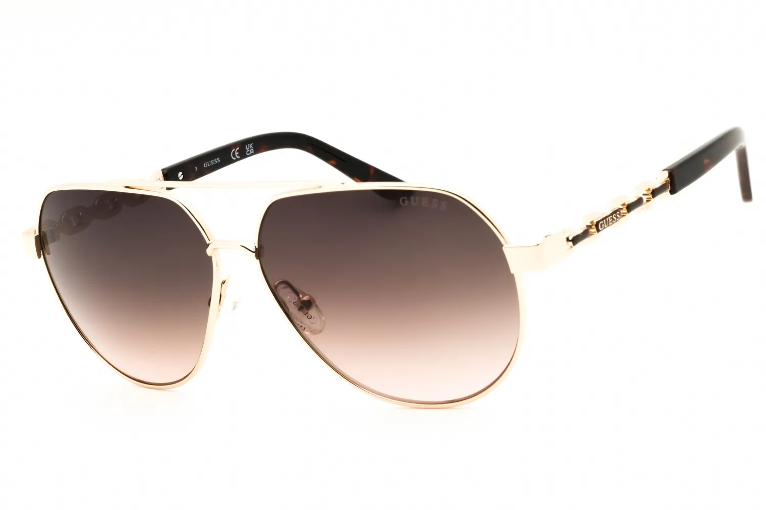 Guess Factory GF00033 32F Sunglasses Gold 59mm Women