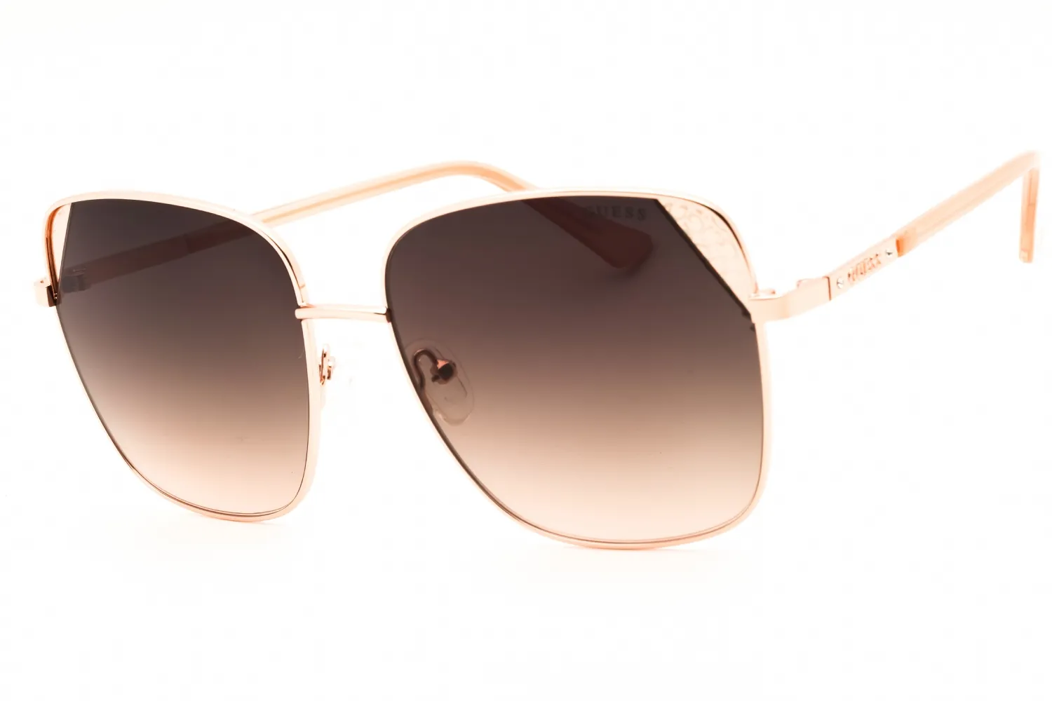 Guess Factory GF00035 28F Sunglasses Shiny Rose Gold 59mm Women
