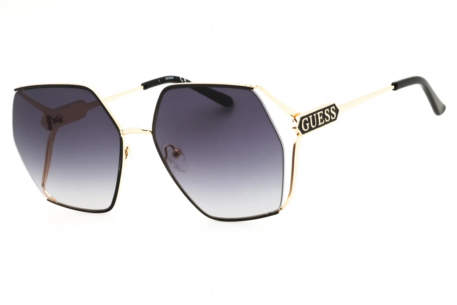 Guess Factory GF00036 32B Sunglasses Gold 60mm Women
