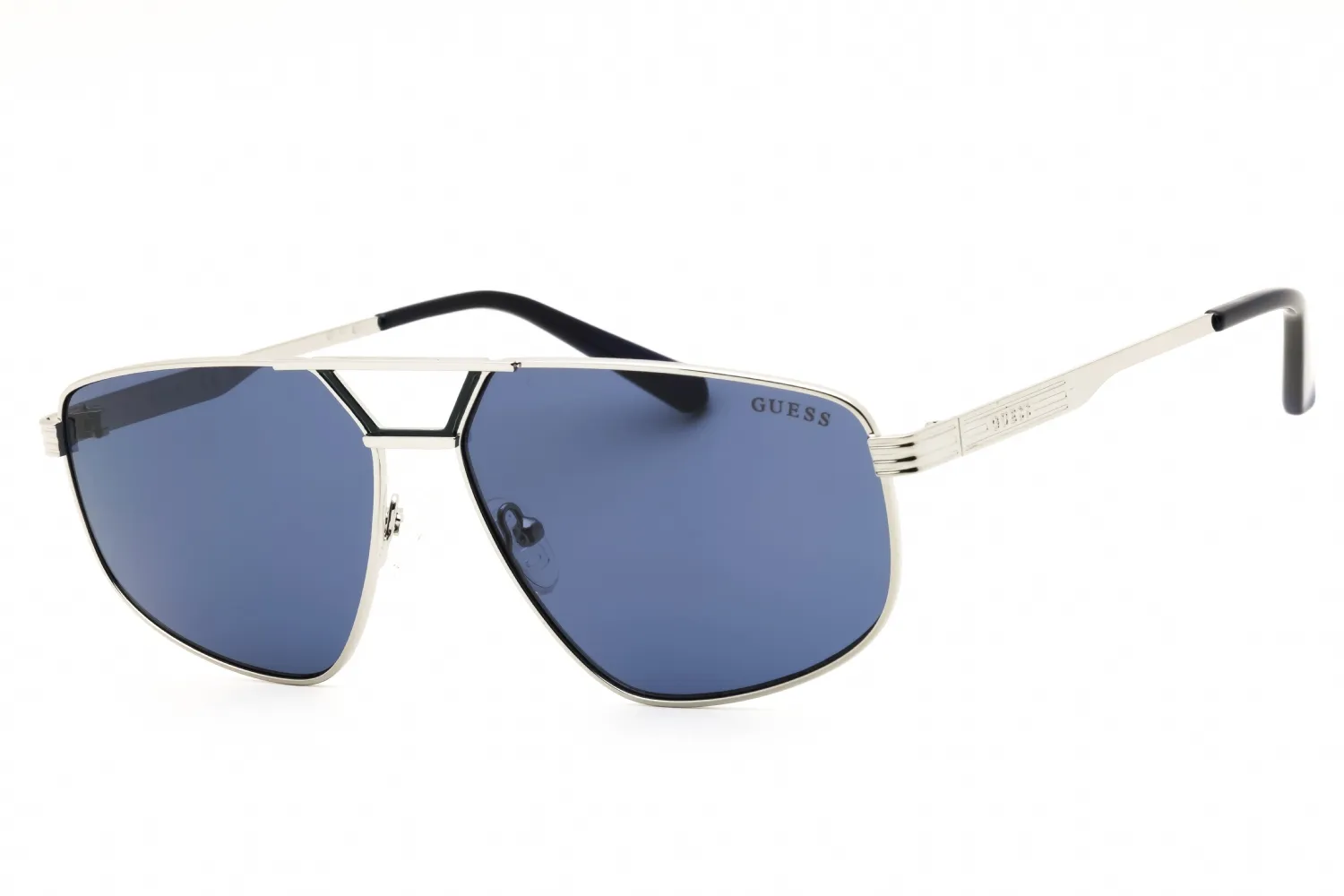 Guess Factory GF00044 08V Sunglasses Shiny Gunmetal 61mm Men