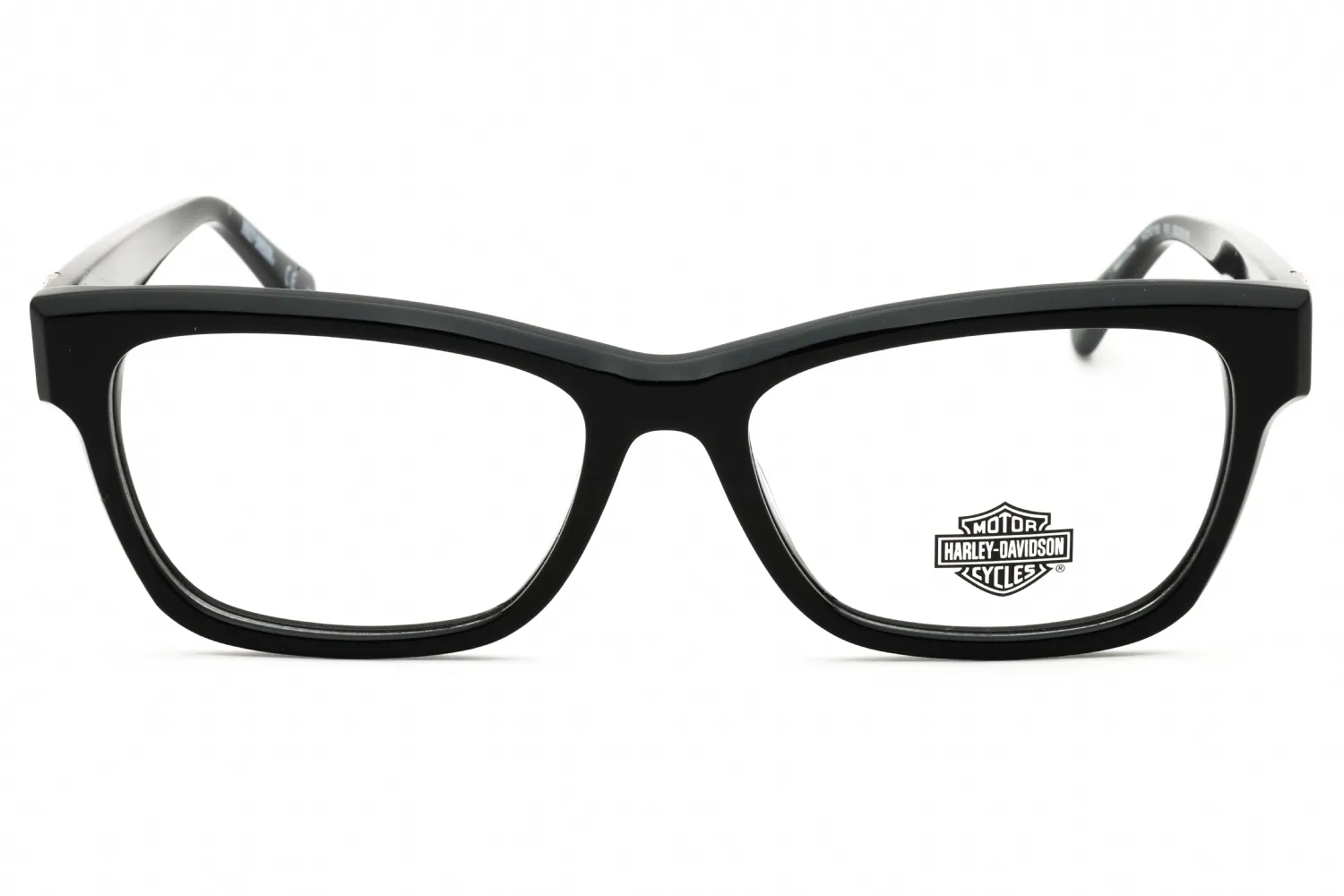 Harley Davidson HD50105 001 Eyeglasses Shiny Black 53mm Women 2