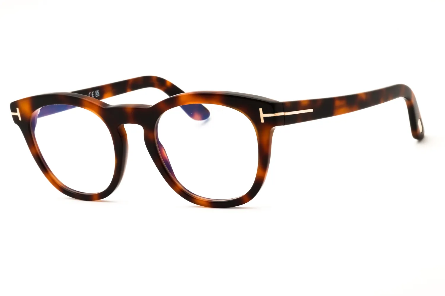 Tom Ford FT6081-B 053 Eyeglasses Blonde Havana 51mm Men