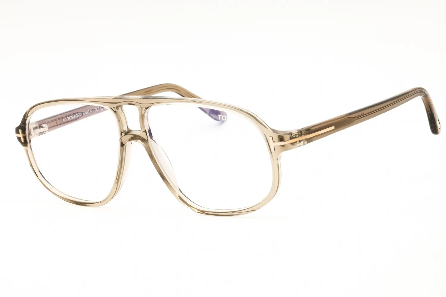 Tom Ford FT6082-B 051 Eyeglasses Mastic 57mm Men