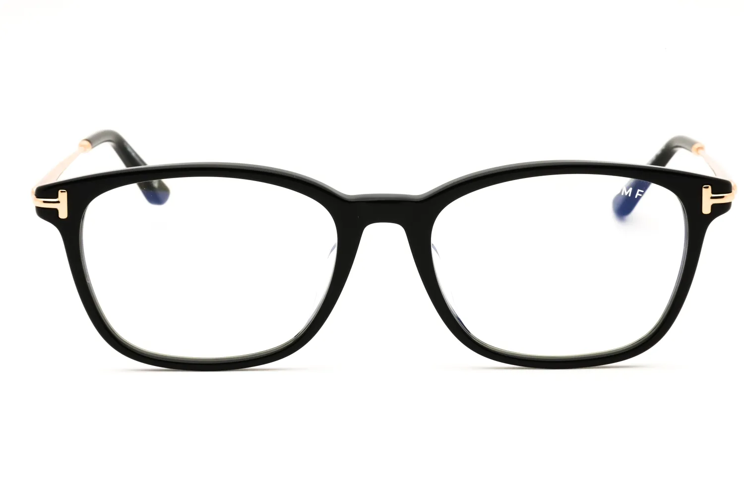 Tom Ford FT6105-D-B 001 Eyeglasses Shiny Black 54mm Men 2