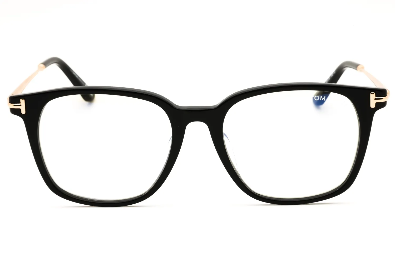 Tom Ford FT6106-D-B 001 Eyeglasses Shiny Black 53mm Unisex 2