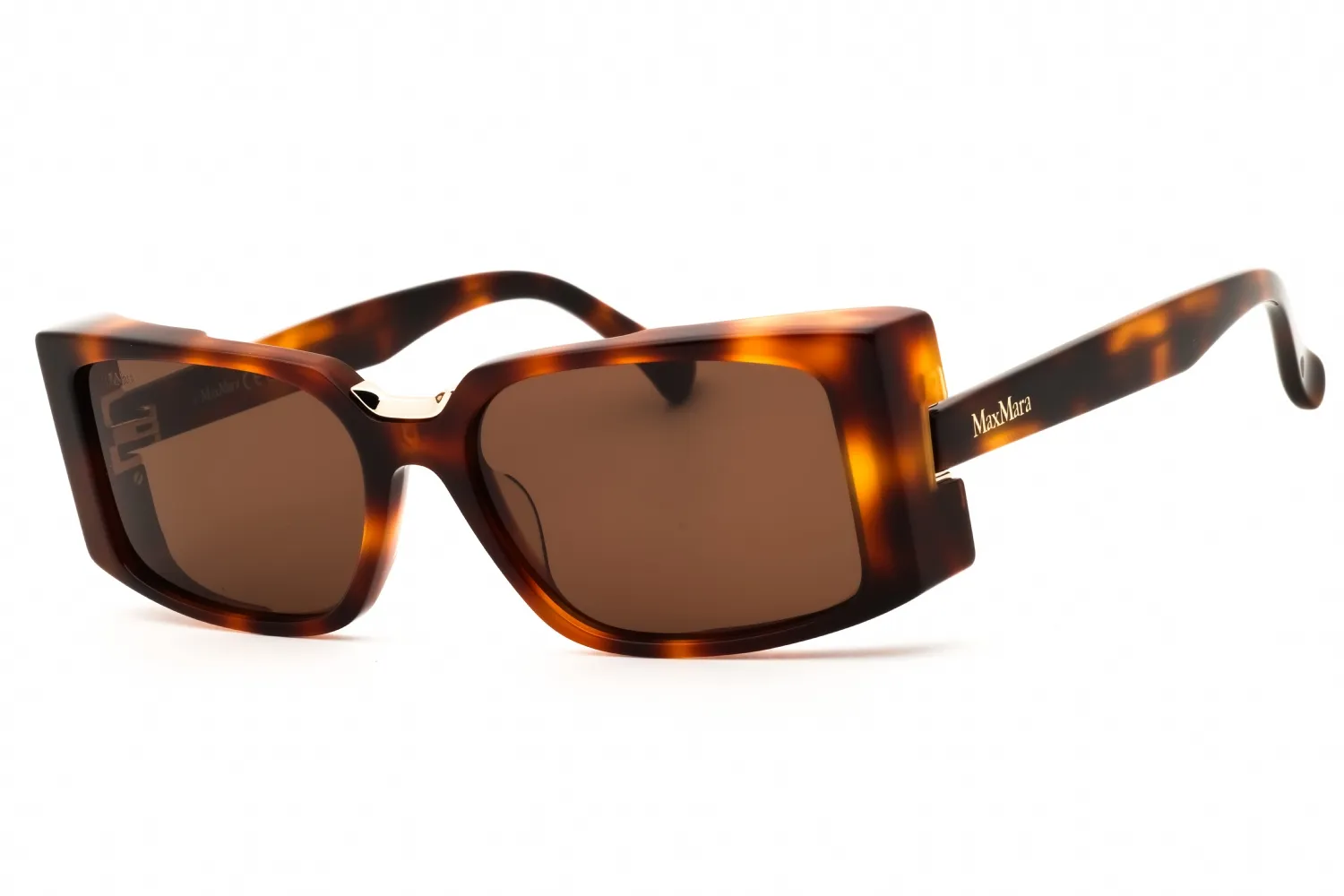 Max Mara MM0159 52E Sunglasses Dark Havana 54mm Women