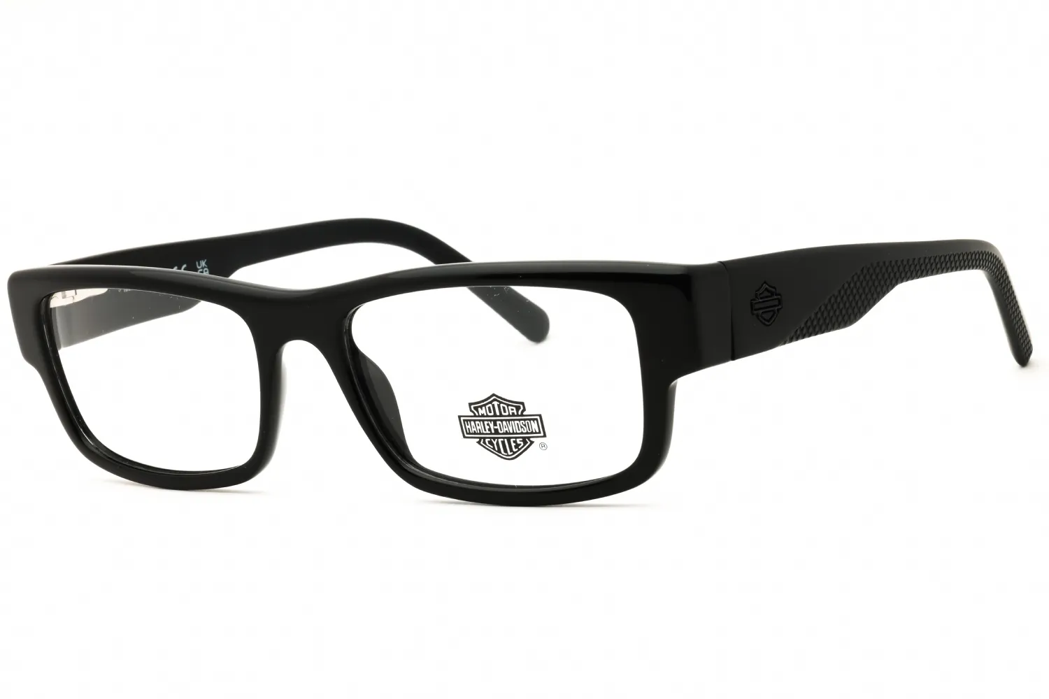 Harley Davidson HD50111 001 Eyeglasses Shiny Black 54mm Men