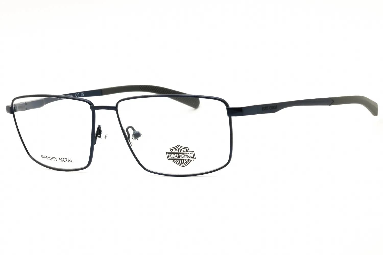 Harley Davidson HD50114 091 Eyeglasses Matte Blue 60mm Men