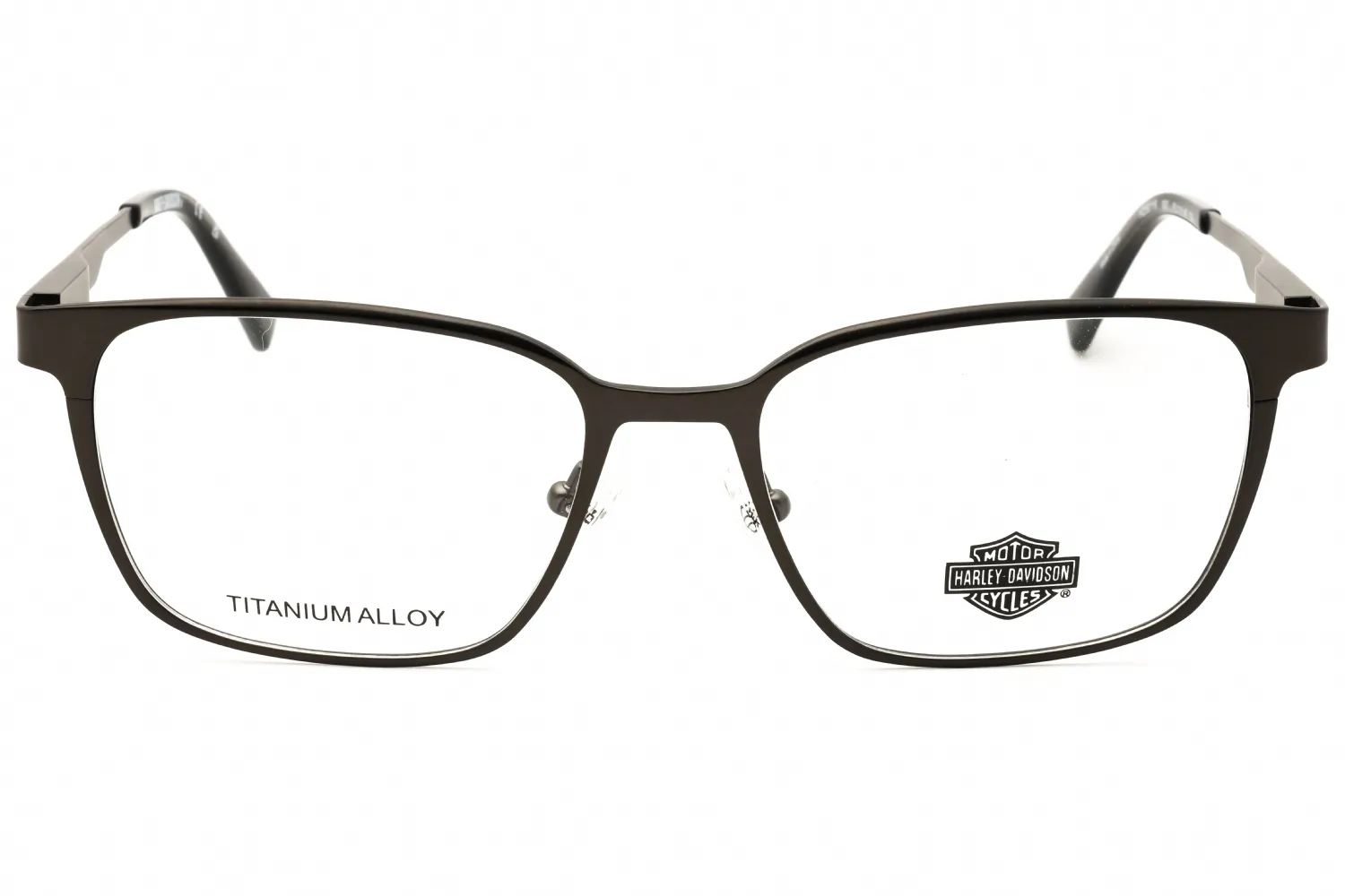 Harley Davidson HD50116 007 Eyeglasses Matte Dark Nickeltin 55mm Men 2