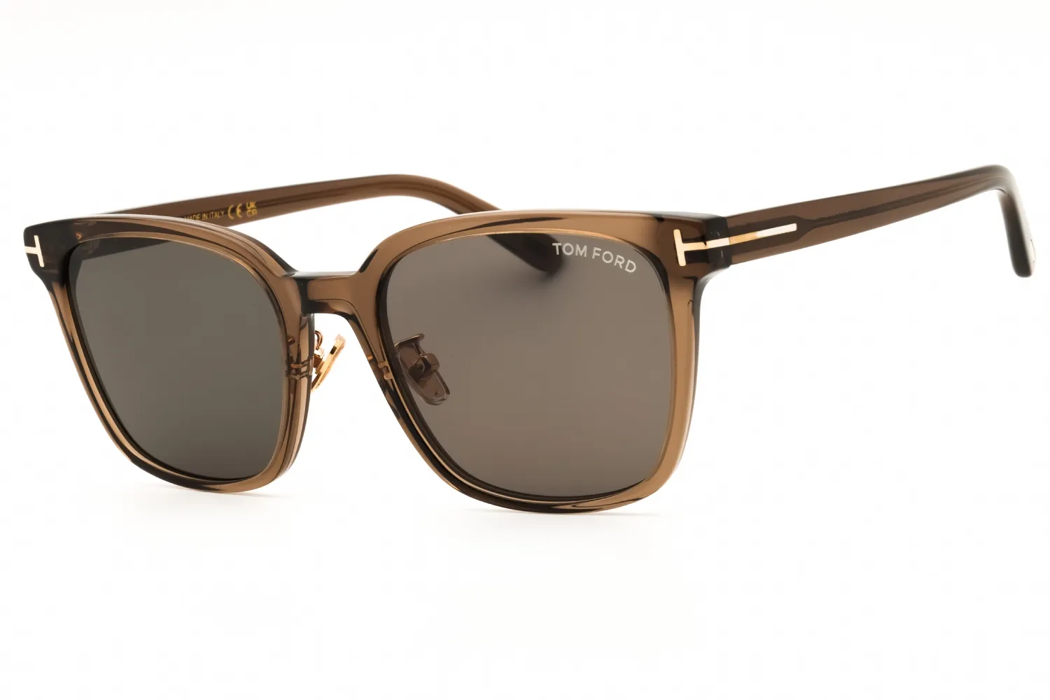 Tom Ford FT1286-K 45A Sunglasses Shiny Light Brown 56mm Men