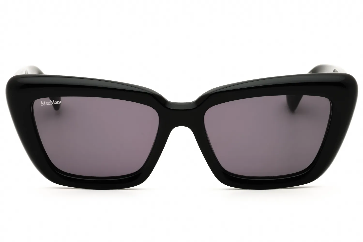 Max Mara MM0171 01A Sunglasses Shiny Black 54mm Women 2