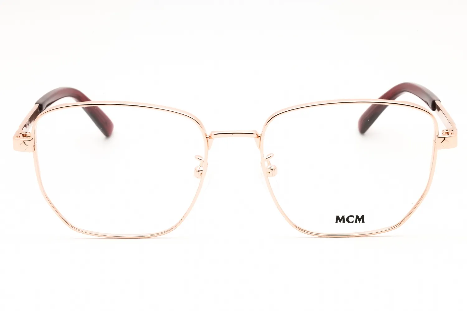 MCM MW5021-H 028 Eyeglasses Shiny Rose Gold 53mm Unisex 2