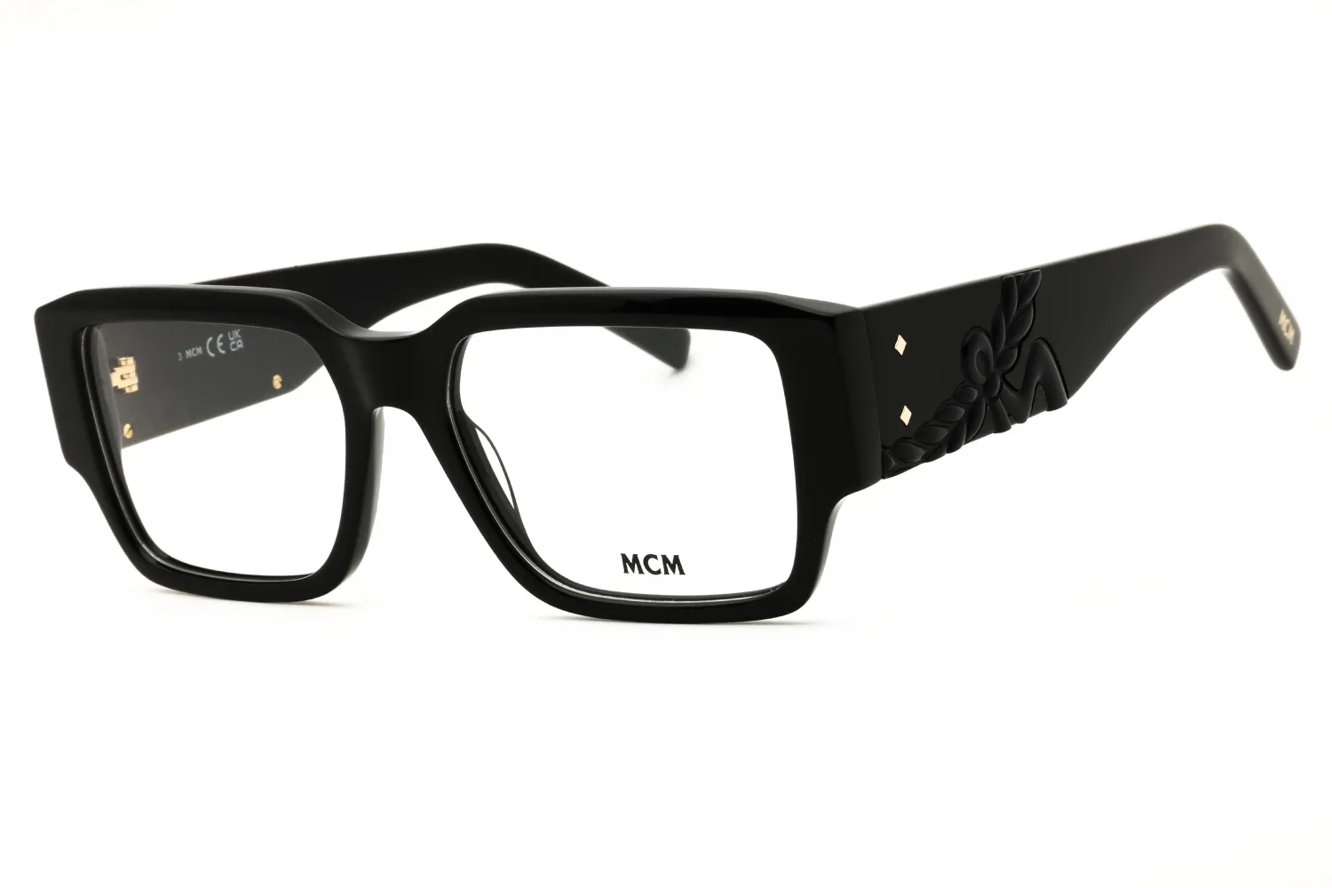 MCM MW5024 001 Eyeglasses Shiny Black 52mm Unisex
