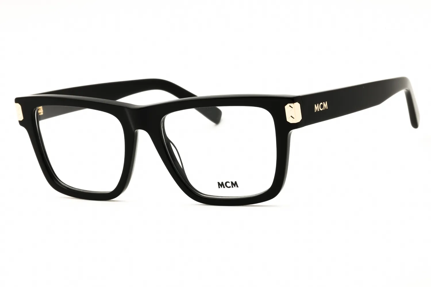 MCM MW5026 001 Eyeglasses Shiny Black 53mm Unisex