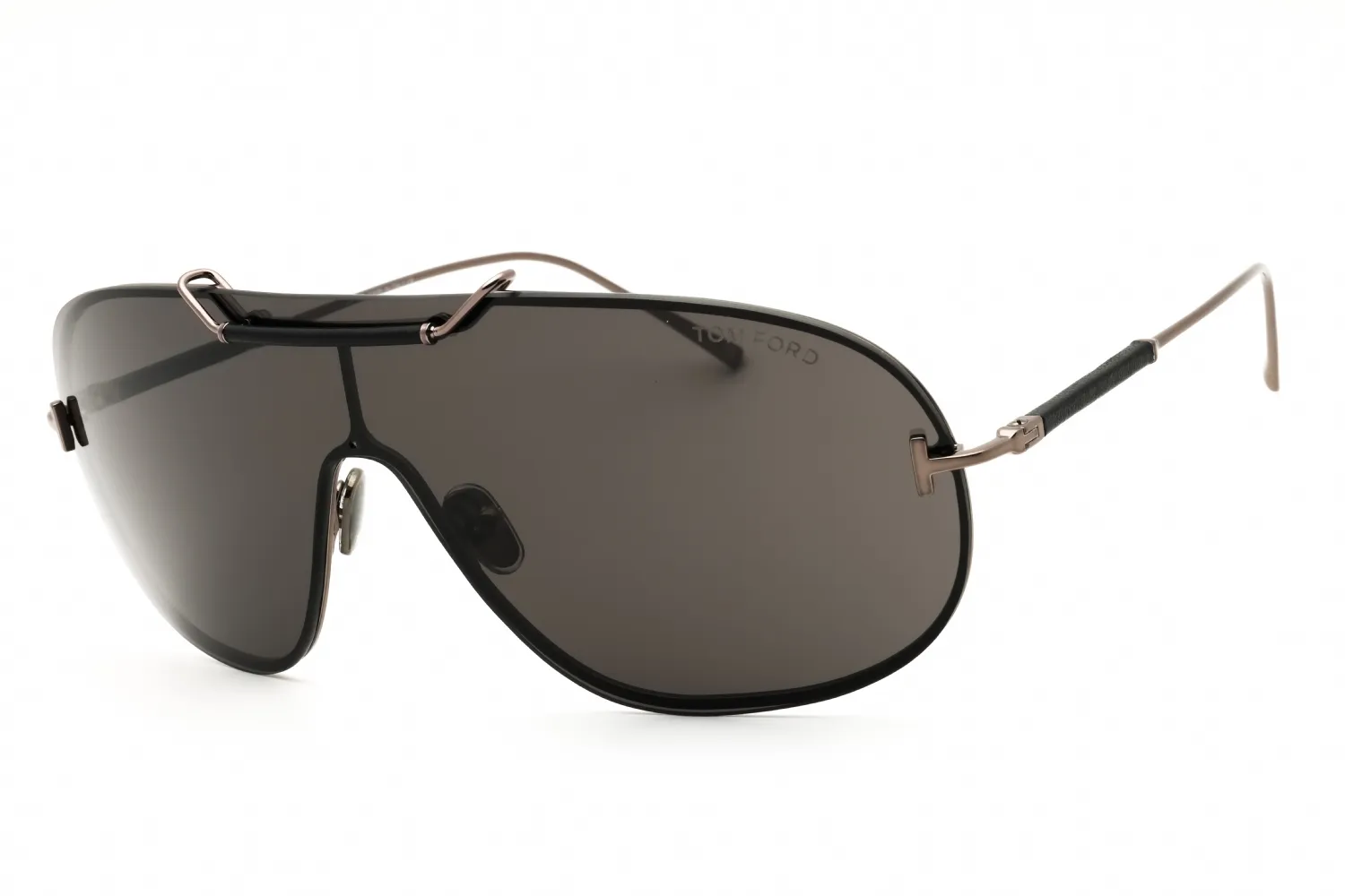 Tom Ford FT1309 08A Sunglasses Shiny Gunmetal 0mm Unisex