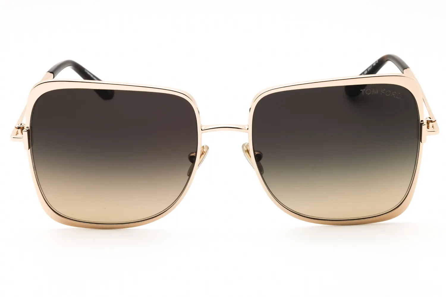 Tom Ford FT1319 28B Sunglasses Shiny Rose Gold 57mm Women 2