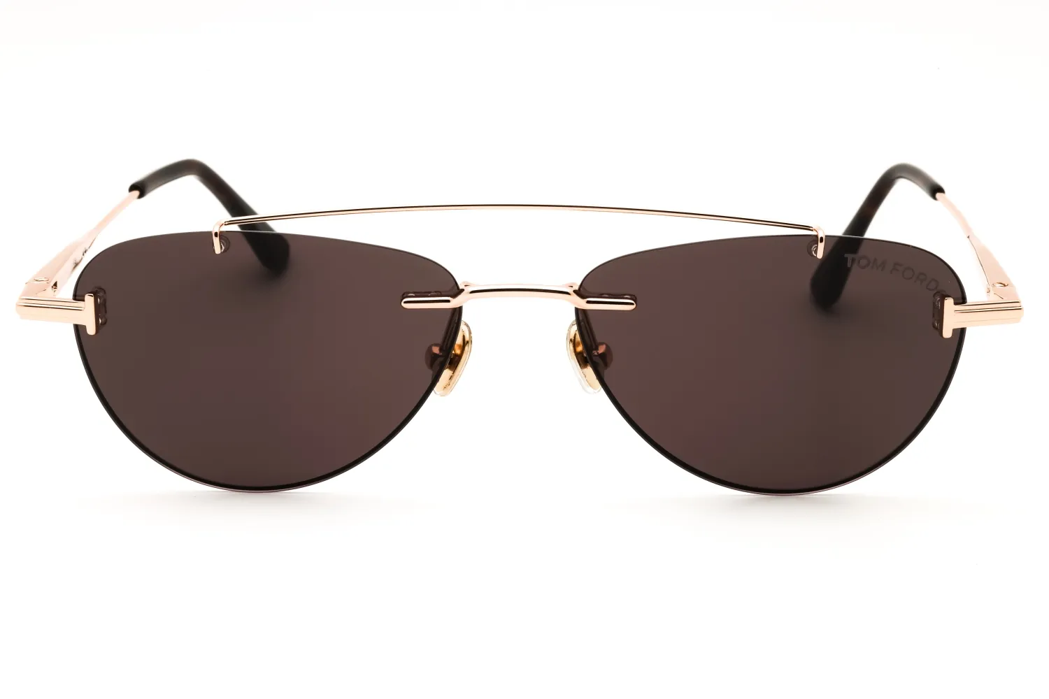 Tom Ford FT1356 28A Sunglasses Shiny Rose Gold 55mm Unisex 2
