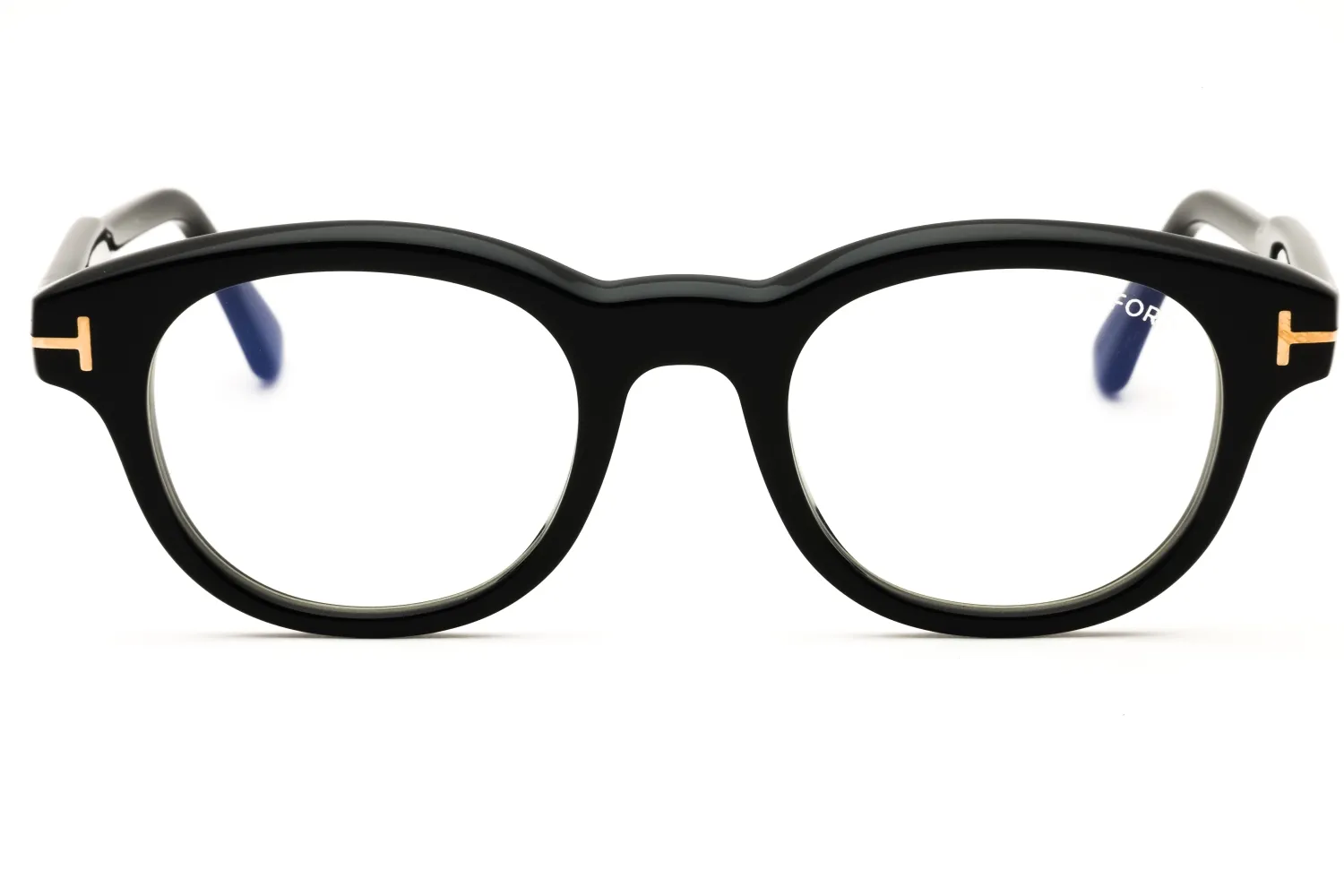 Tom Ford FT6121-B 001 Eyeglasses Shiny Black 47mm Men 2