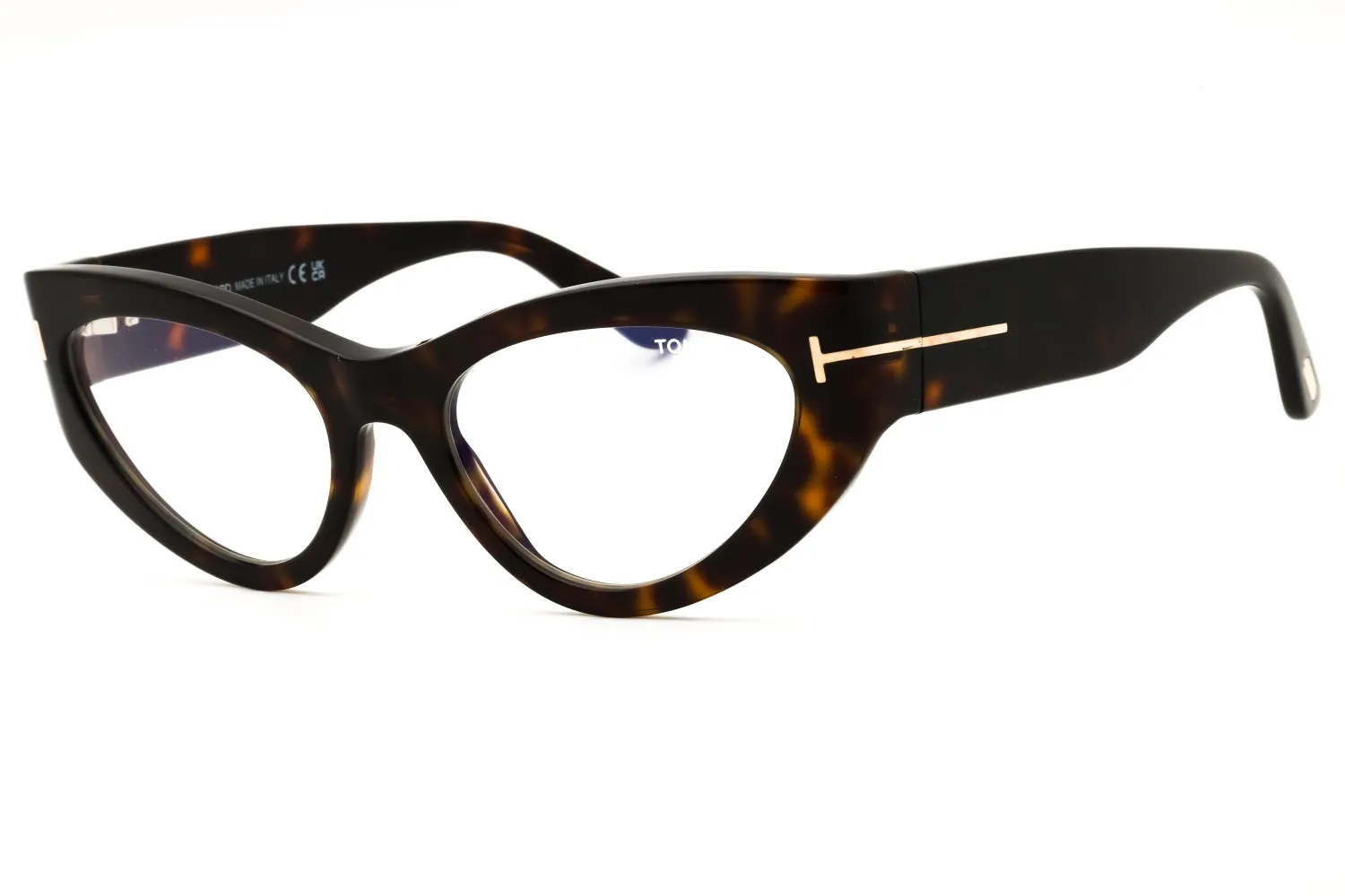 Tom Ford FT6134-B 052 Eyeglasses Dark Havana 55mm Women
