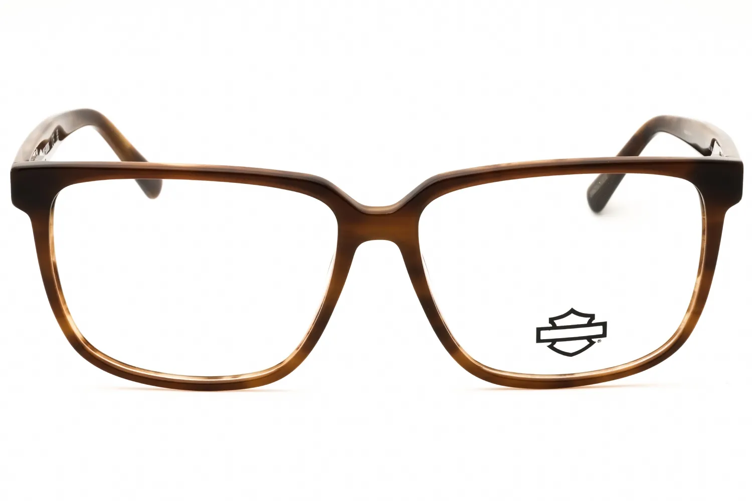Harley Davidson HD50123 048 Eyeglasses Shiny Dark Brown 61mm Men 2
