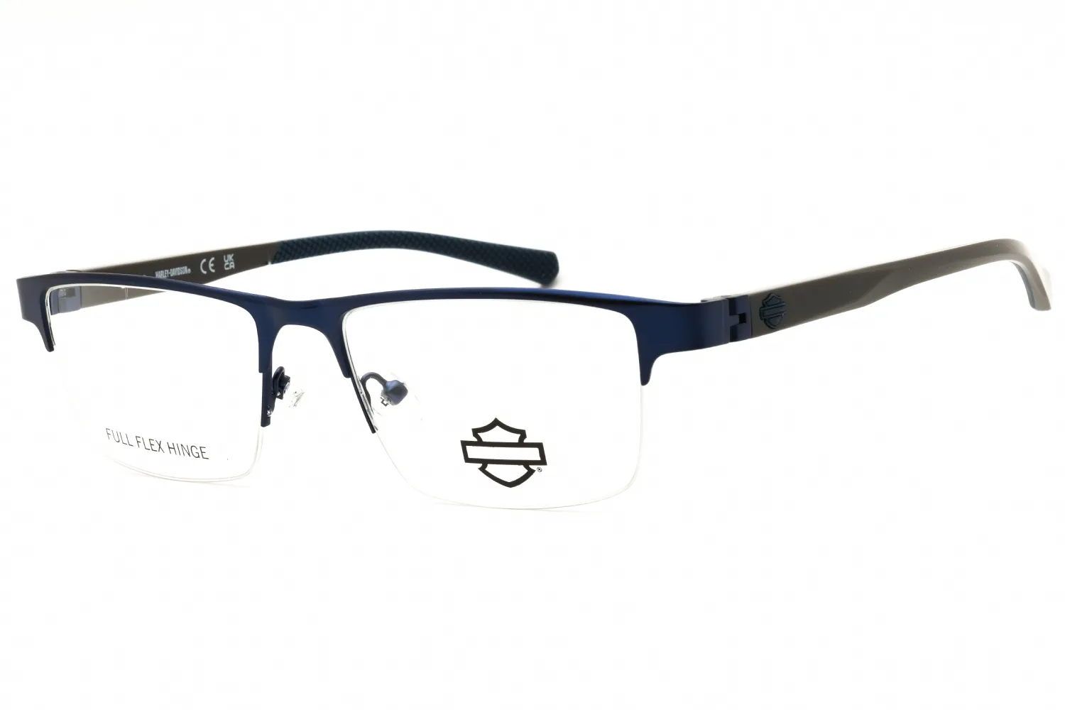 Harley Davidson HD50126 091 Eyeglasses Matte Blue 54mm Men