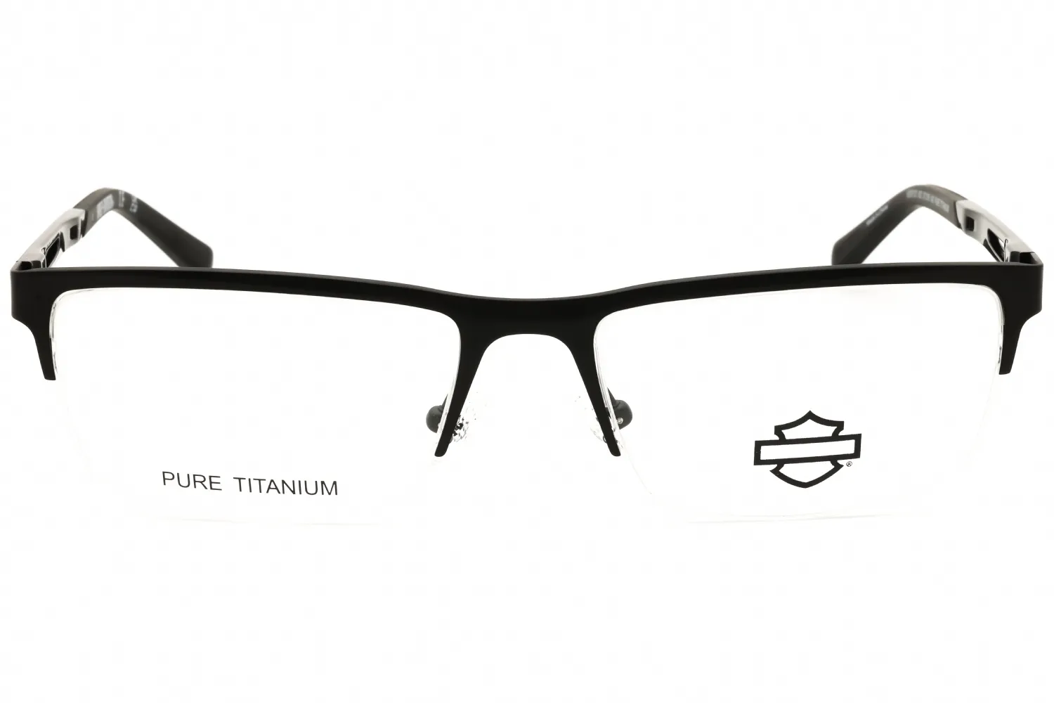 Harley Davidson HD50132 002 Eyeglasses Matte Black 57mm Men 2