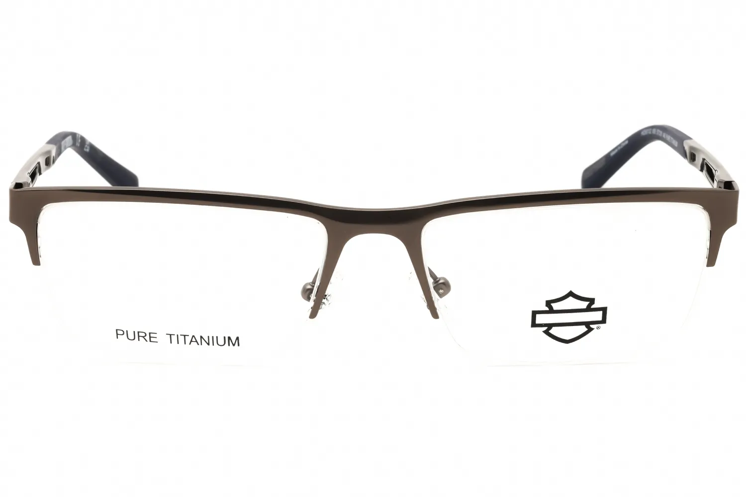 Harley Davidson HD50132 009 Eyeglasses Matte Gunmetal 57mm Men 2