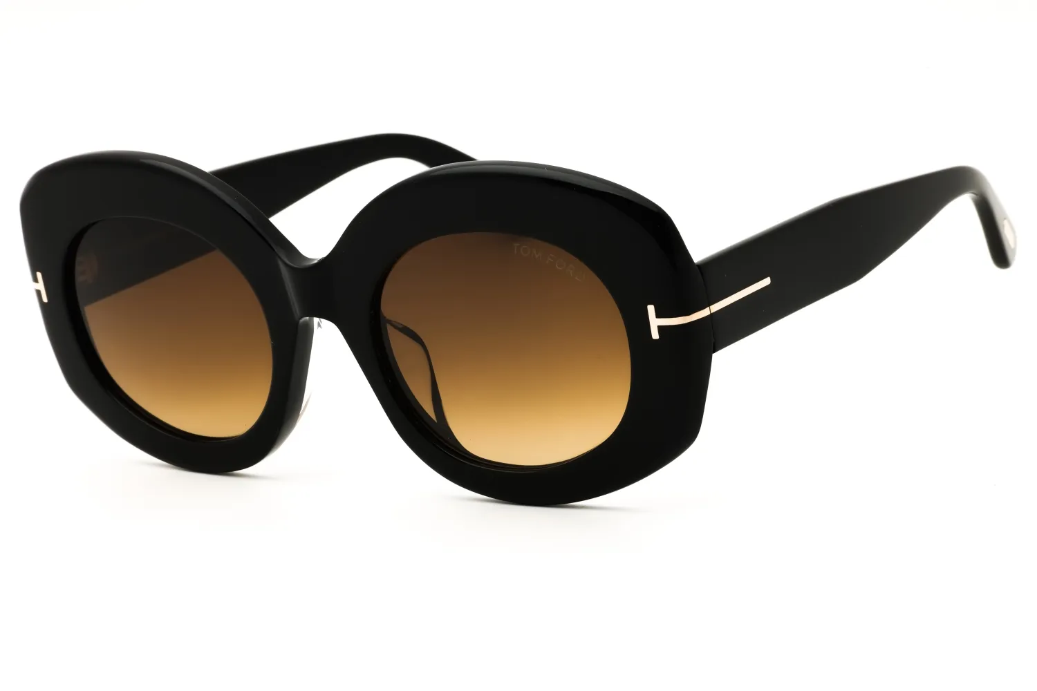 Tom Ford FT1346-F 01F Sunglasses Shiny Black 53mm Women
