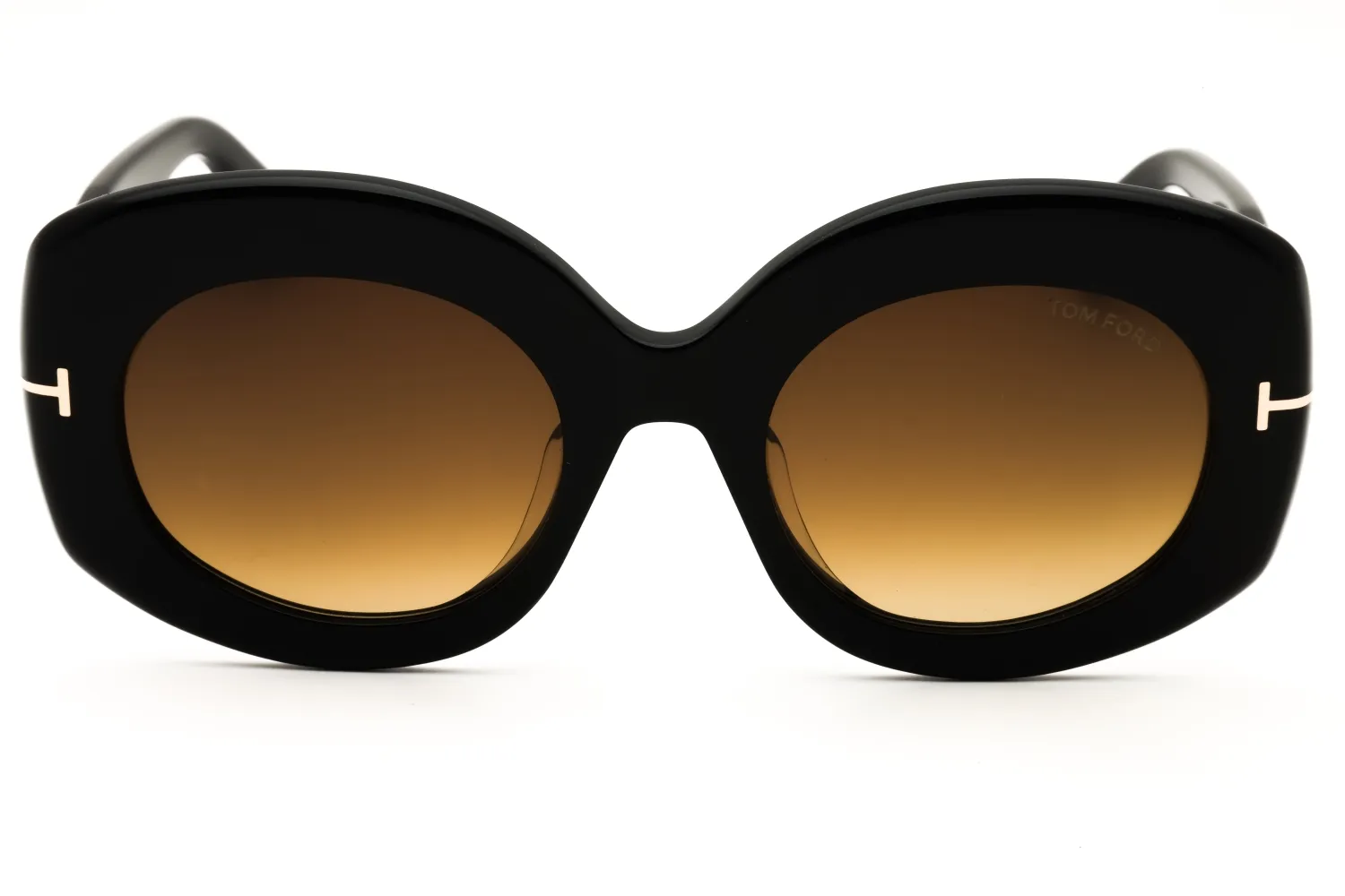 Tom Ford FT1346-F 01F Sunglasses Shiny Black 53mm Women 2