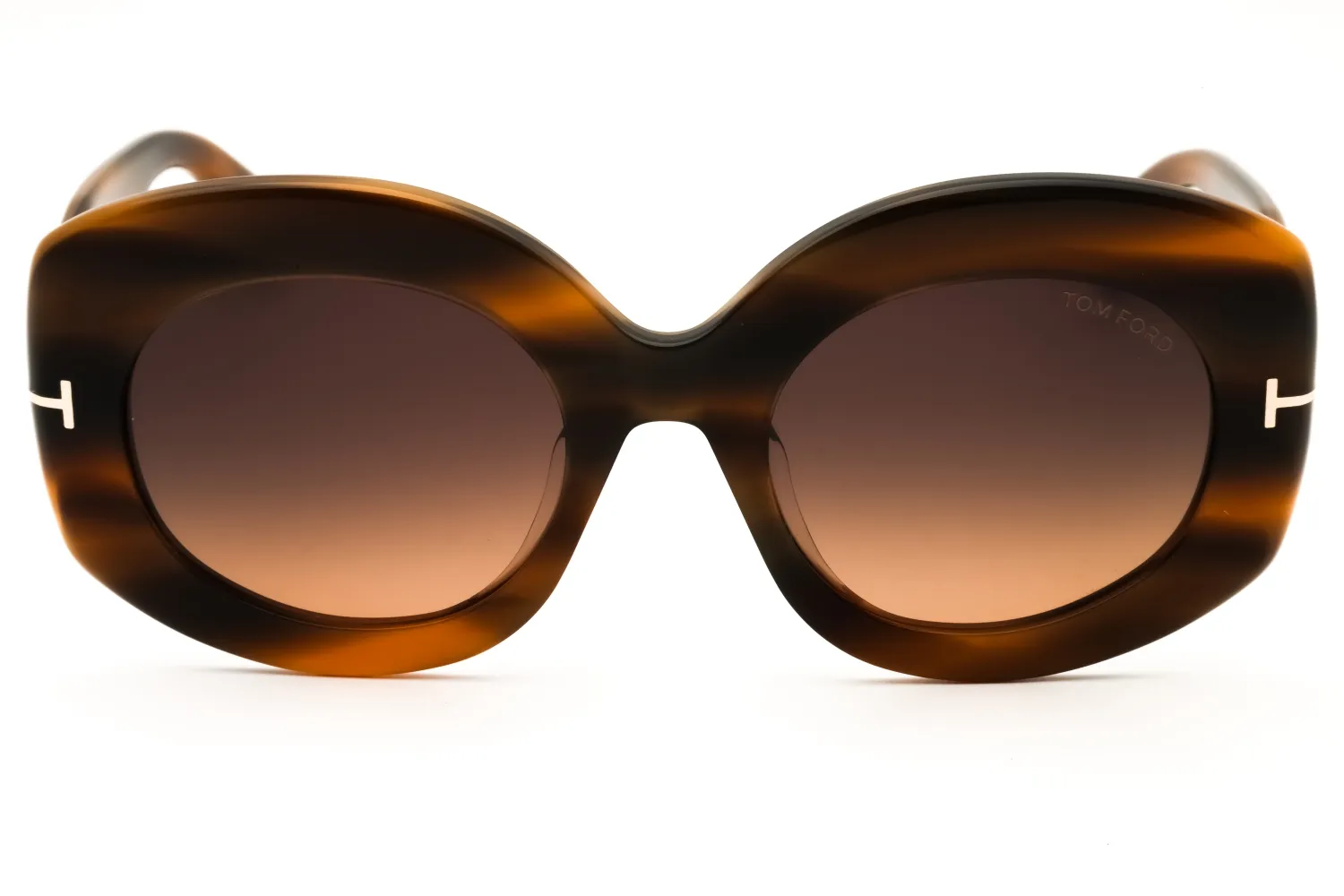 Tom Ford FT1346-F 55T Sunglasses Coloured Havana 53mm Women 2