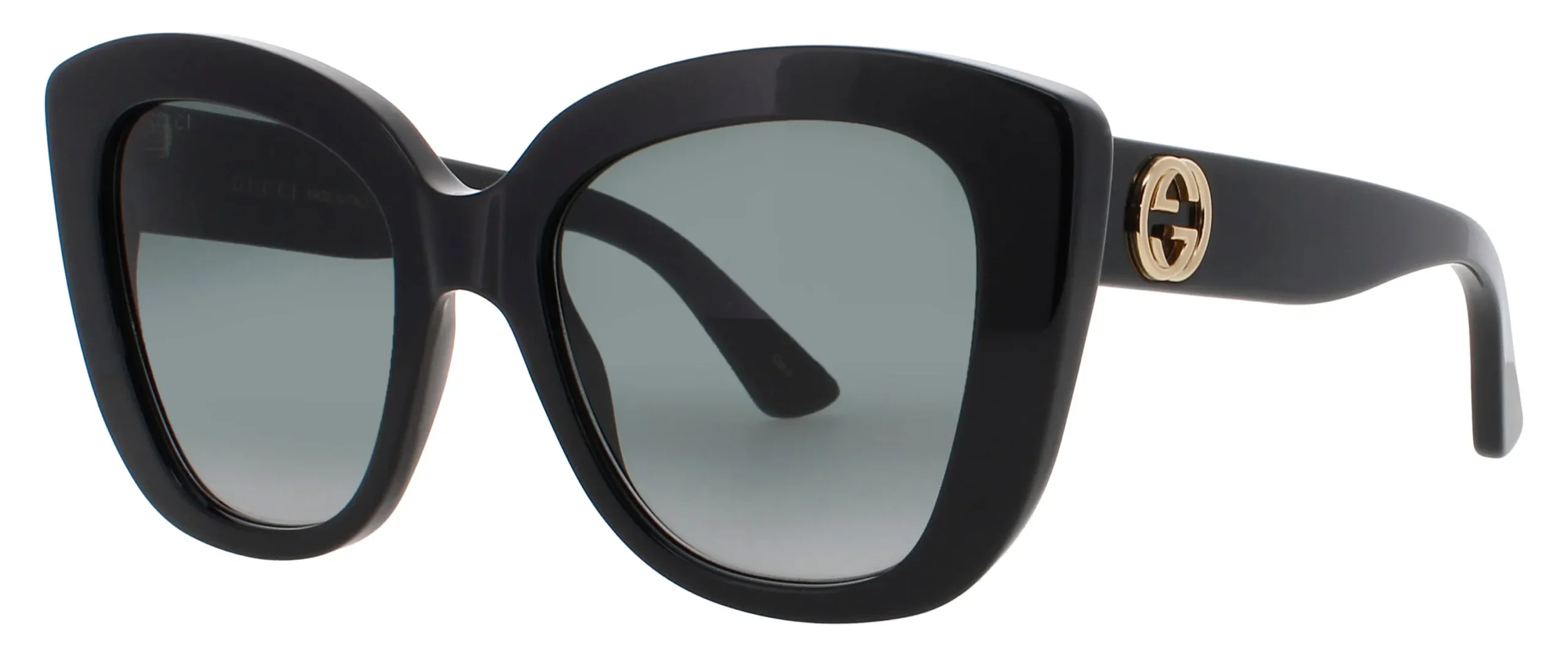 Gucci GG0327S 001 Sunglasses Black 52mm Women