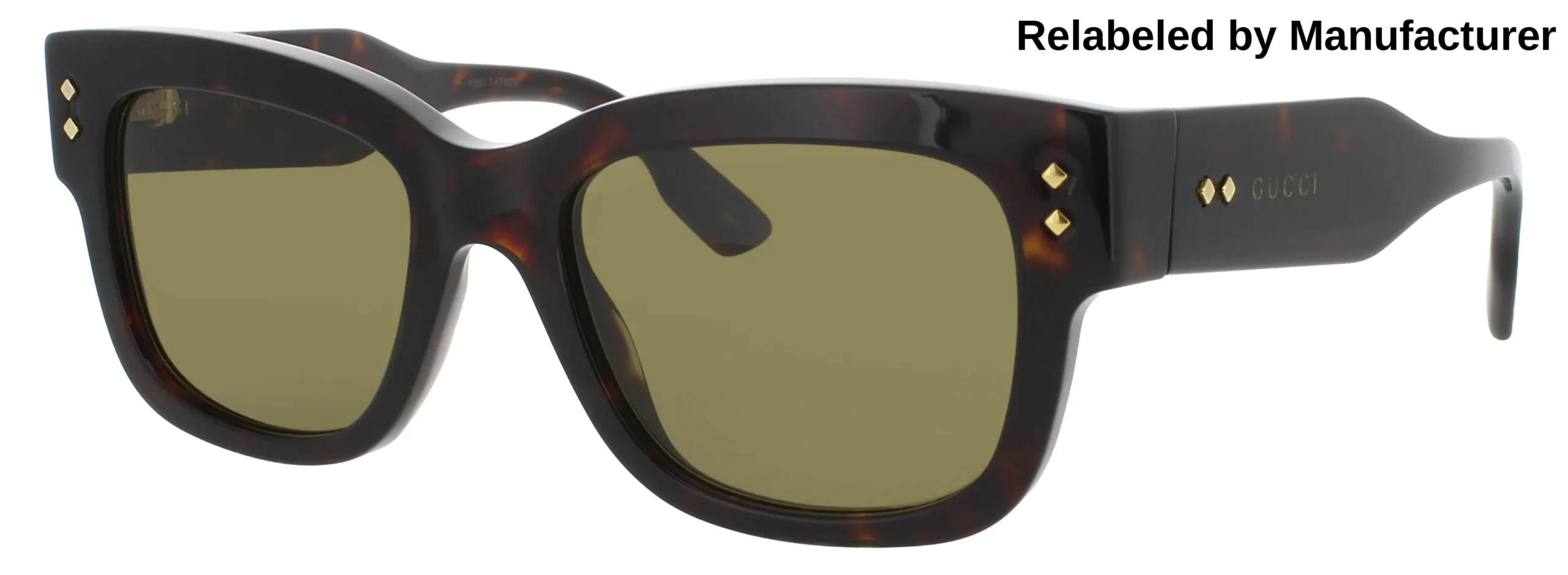 Gucci GG1217S 002 Sunglasses Havana 53mm Men