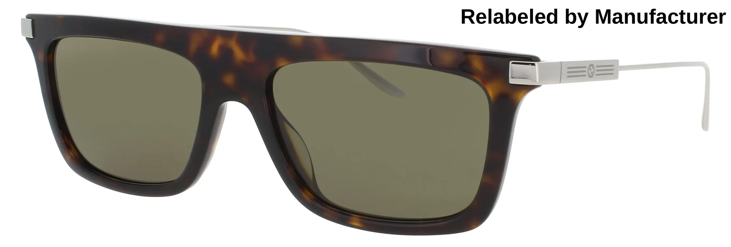 Gucci GG1437S 002 Sunglasses Havana 55mm Men
